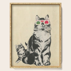 3D Glasses Serving Tray