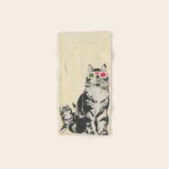 3D Glasses Bath Towel