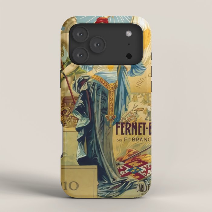 1910 Fernet Branca Liqueur Aperitif Advertisement iPhone Case