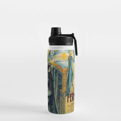 1910 Fernet Branca Liqueur Aperitif Advertisement Water Bottle