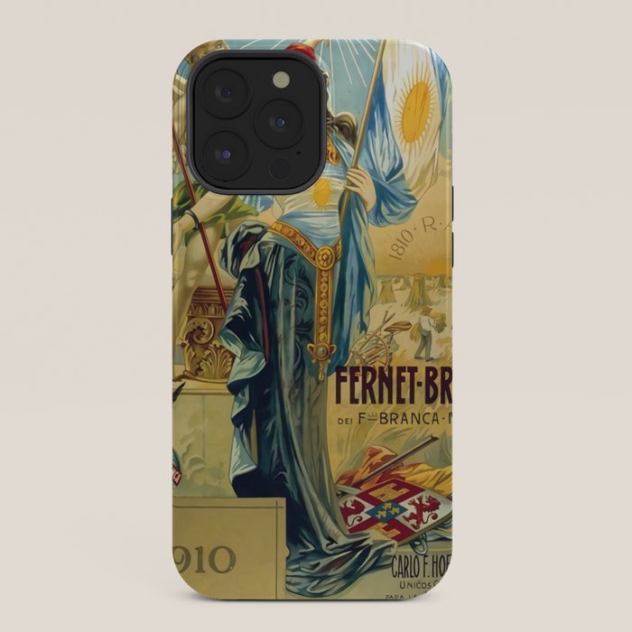 1910 Fernet Branca Liqueur Aperitif Advertisement iPhone Case