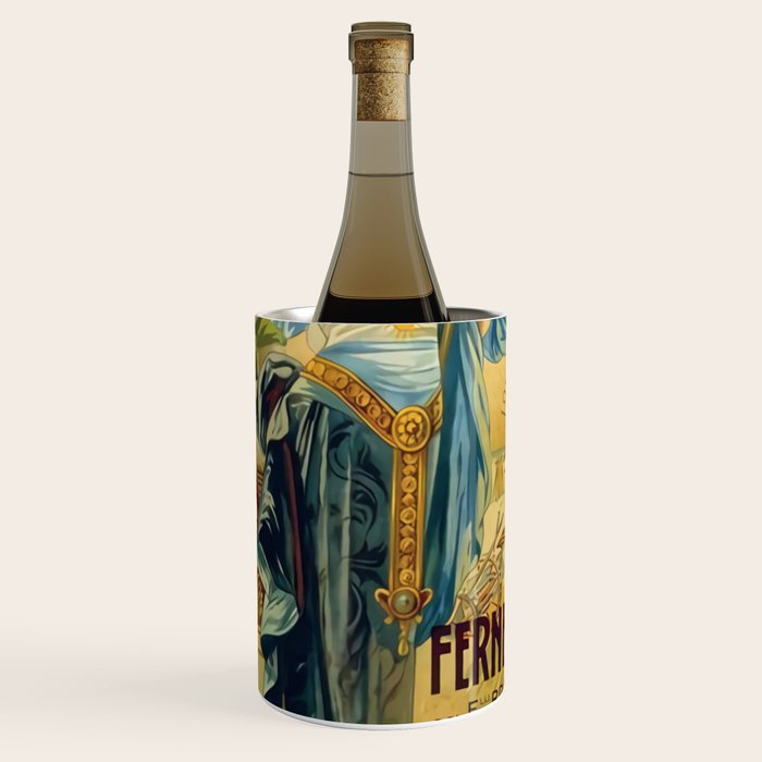 1910 Fernet Branca Liqueur Aperitif Advertisement Wine Chiller