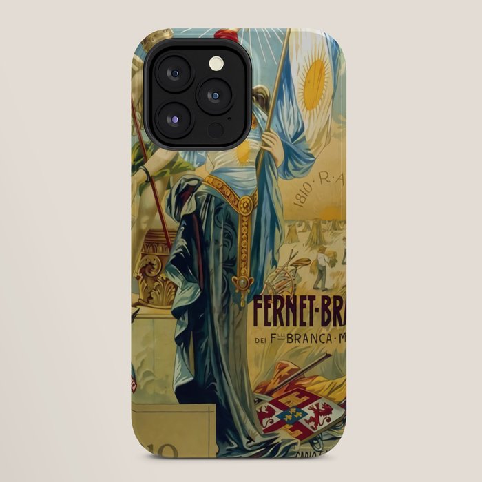 1910 Fernet Branca Liqueur Aperitif Advertisement iPhone Case
