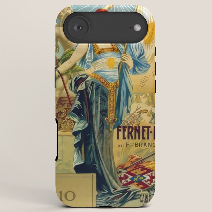 1910 Fernet Branca Liqueur Aperitif Advertisement iPhone Case