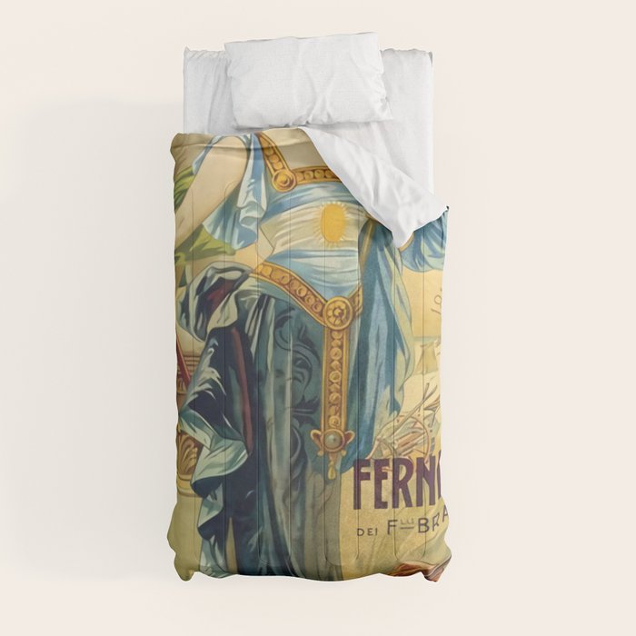 1910 Fernet Branca Liqueur Aperitif Advertisement Comforter