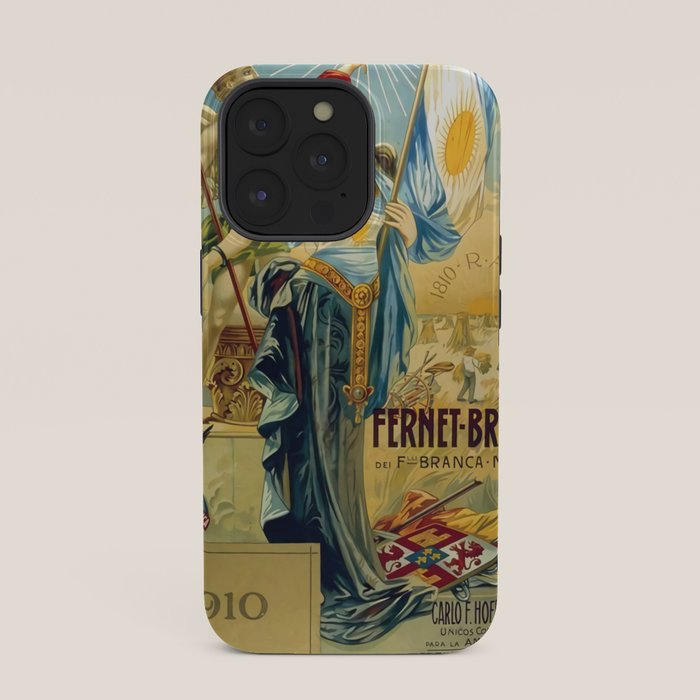 1910 Fernet Branca Liqueur Aperitif Advertisement iPhone Case