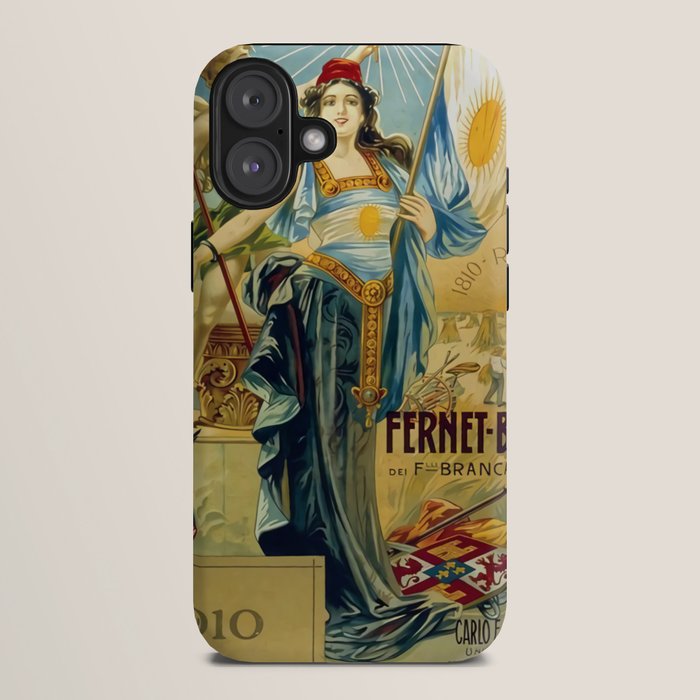 1910 Fernet Branca Liqueur Aperitif Advertisement iPhone Case