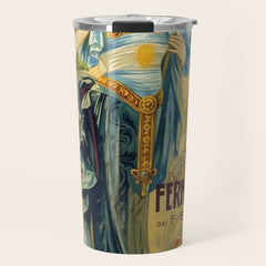 1910 Fernet Branca Liqueur Aperitif Advertisement Travel Mug