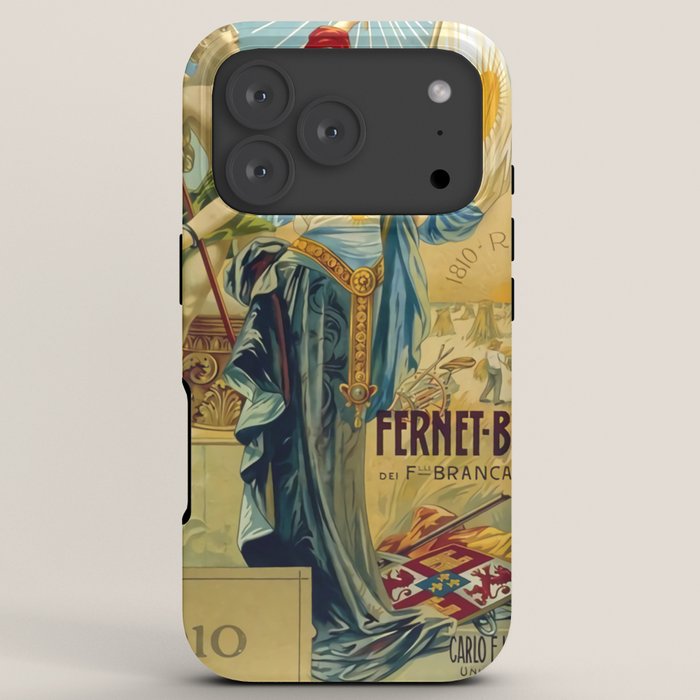 1910 Fernet Branca Liqueur Aperitif Advertisement iPhone Case