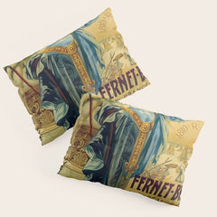1910 Fernet Branca Liqueur Aperitif Advertisement Pillow Sham