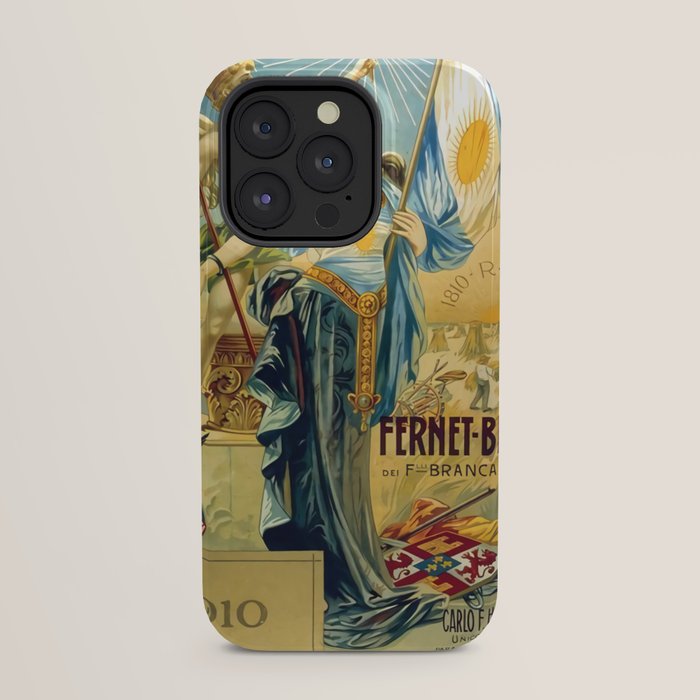 1910 Fernet Branca Liqueur Aperitif Advertisement iPhone Case