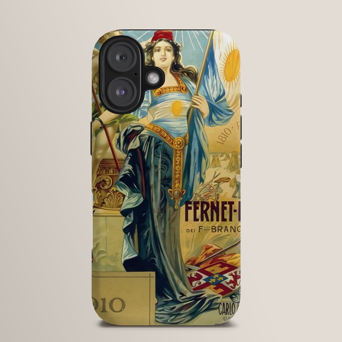 1910 Fernet Branca Liqueur Aperitif Advertisement iPhone Case
