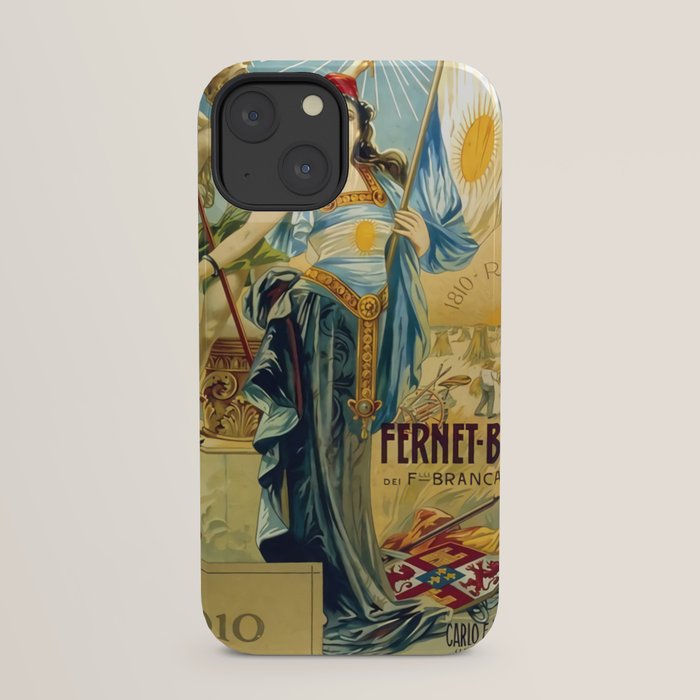 1910 Fernet Branca Liqueur Aperitif Advertisement iPhone Case