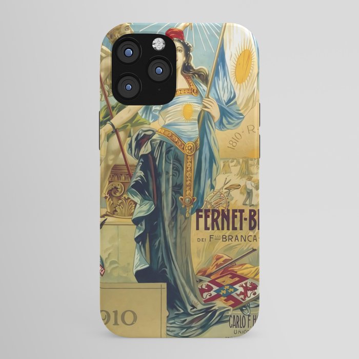 1910 Fernet Branca Liqueur Aperitif Advertisement iPhone Case