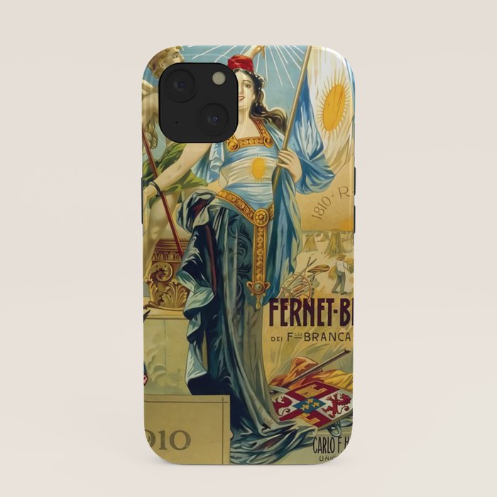 1910 Fernet Branca Liqueur Aperitif Advertisement iPhone Case