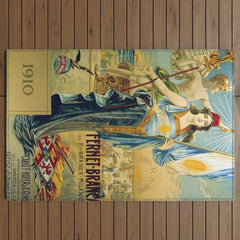 1910 Fernet Branca Liqueur Aperitif Advertisement Outdoor Rug