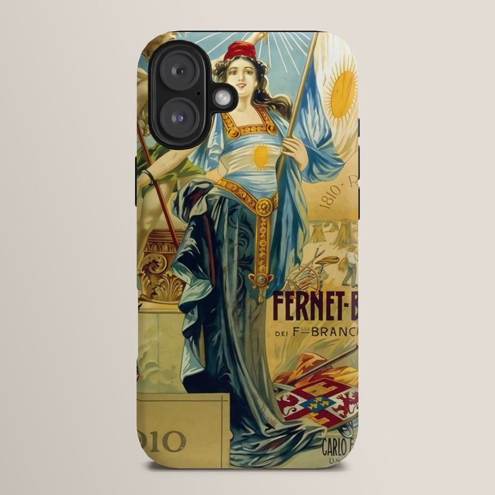 1910 Fernet Branca Liqueur Aperitif Advertisement iPhone Case