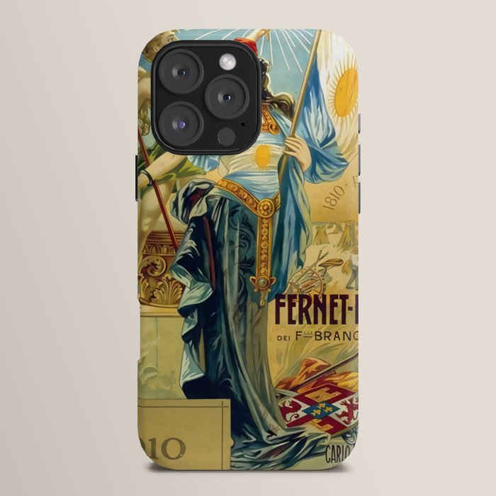 1910 Fernet Branca Liqueur Aperitif Advertisement iPhone Case