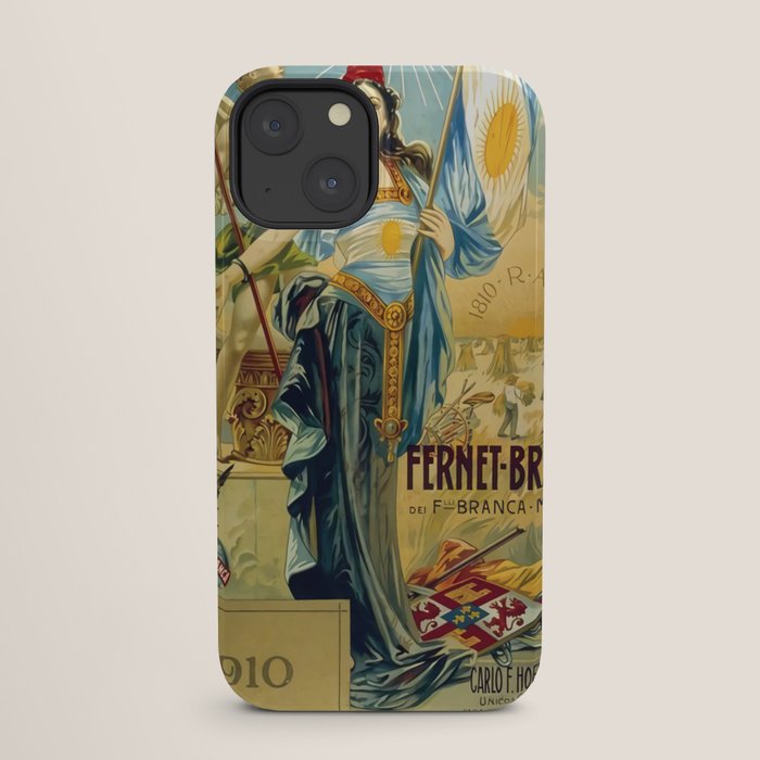 1910 Fernet Branca Liqueur Aperitif Advertisement iPhone Case