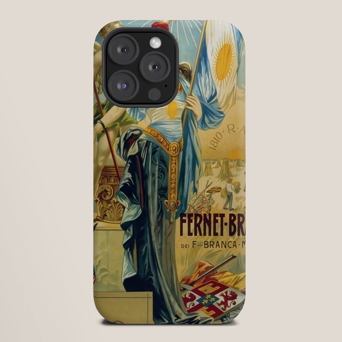 1910 Fernet Branca Liqueur Aperitif Advertisement iPhone Case