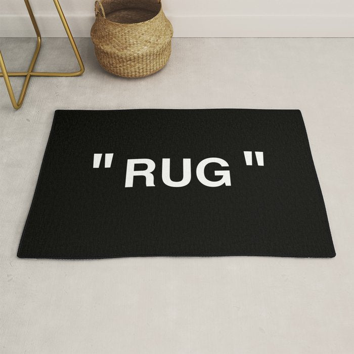 " Art " (Negative) Rug