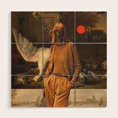 1917 - Annie Retro Collection  Wood Wall Art