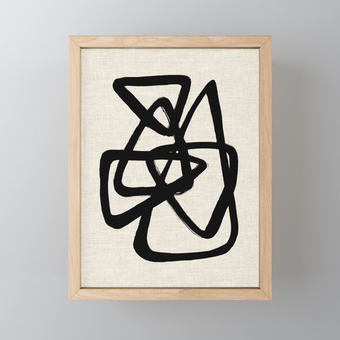 A Family Of Five Mini Art Print