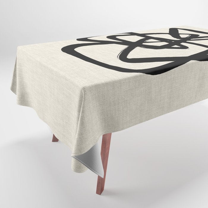 A Family Of Five Tablecloth