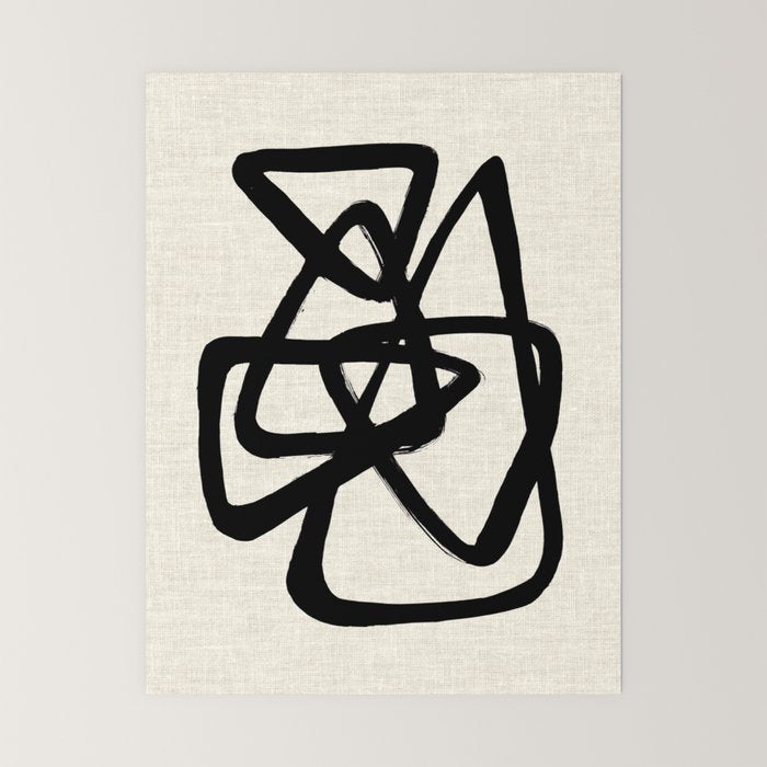 A Family Of Five Mini Art Print