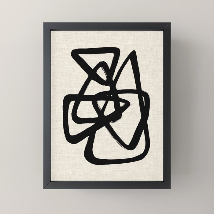A Family Of Five Mini Art Print