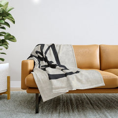 A Family Of Five Throw Blanket