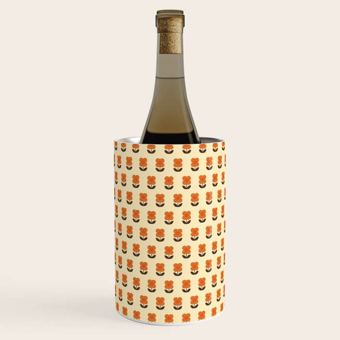 70s Flower Pattern #2 Wine Chiller