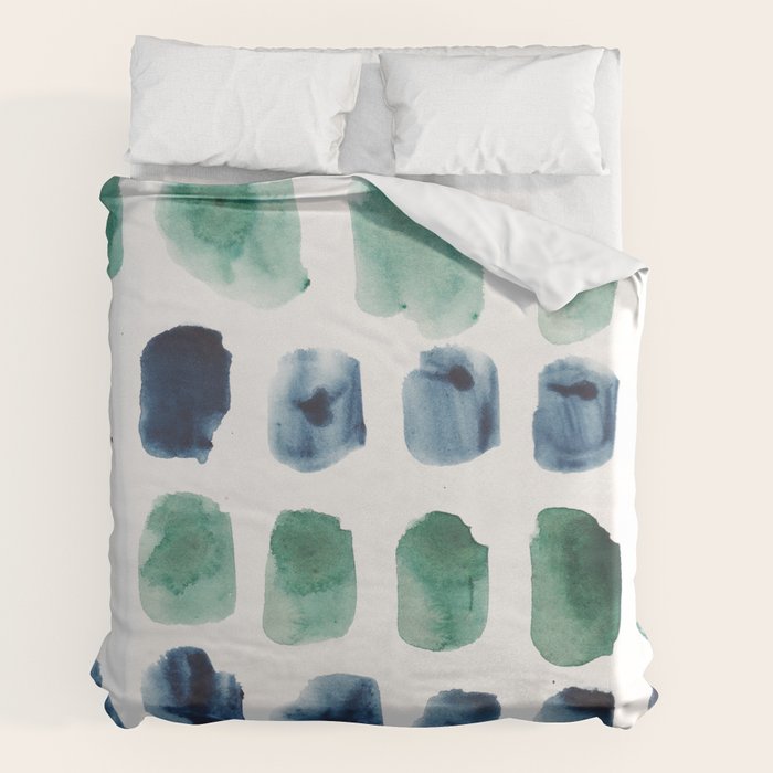 17  Minimalist Art 220419 Abstract Expressionism Watercolor Painting Valourine Design  Duvet Cover