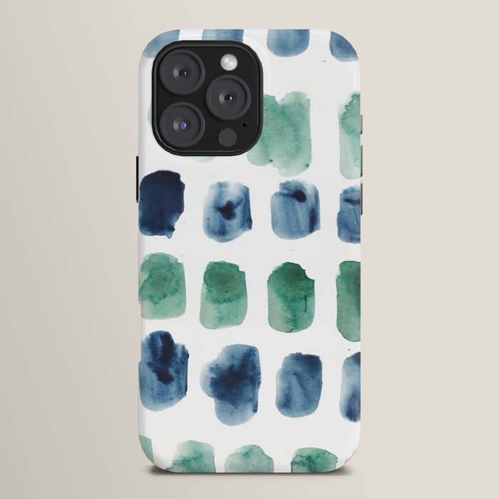 17  Minimalist Art 220419 Abstract Expressionism Watercolor Painting Valourine Design  iPhone Case
