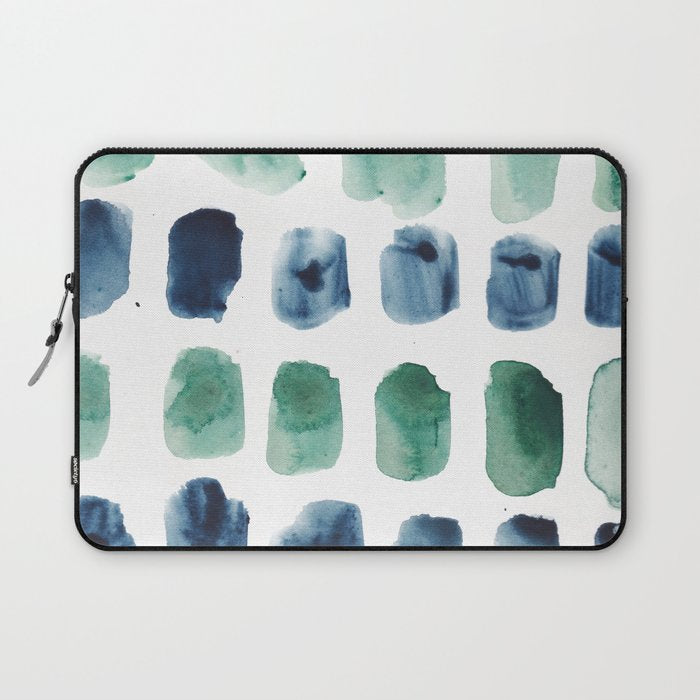 17  Minimalist Art 220419 Abstract Expressionism Watercolor Painting Valourine Design  Laptop Sleeve