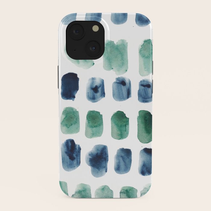 17  Minimalist Art 220419 Abstract Expressionism Watercolor Painting Valourine Design  iPhone Case