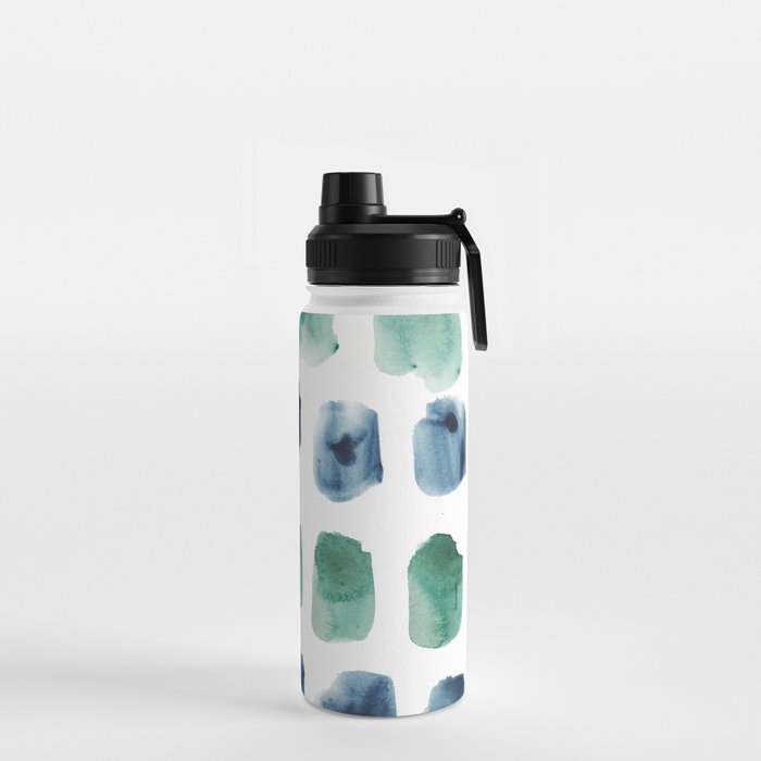 17  Minimalist Art 220419 Abstract Expressionism Watercolor Painting Valourine Design  Water Bottle