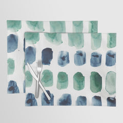 17  Minimalist Art 220419 Abstract Expressionism Watercolor Painting Valourine Design  Placemat
