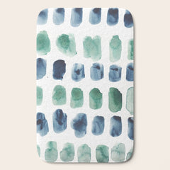 17  Minimalist Art 220419 Abstract Expressionism Watercolor Painting Valourine Design  Bath Mat