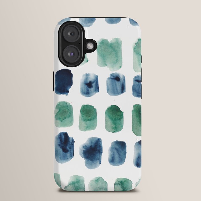 17  Minimalist Art 220419 Abstract Expressionism Watercolor Painting Valourine Design  iPhone Case