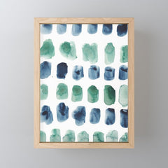 17  Minimalist Art 220419 Abstract Expressionism Watercolor Painting Valourine Design  Mini Art Print