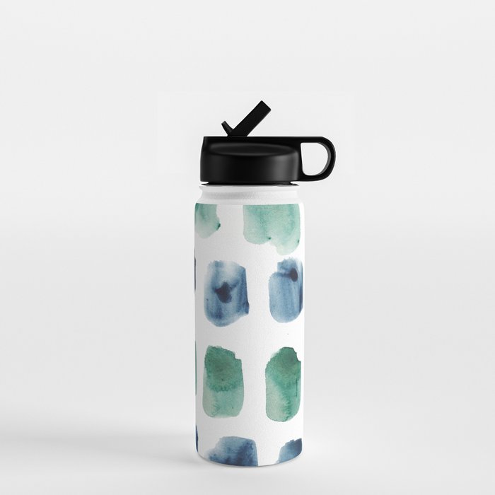 17  Minimalist Art 220419 Abstract Expressionism Watercolor Painting Valourine Design  Water Bottle