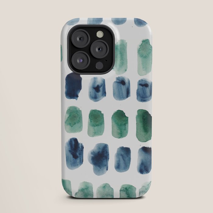 17  Minimalist Art 220419 Abstract Expressionism Watercolor Painting Valourine Design  iPhone Case