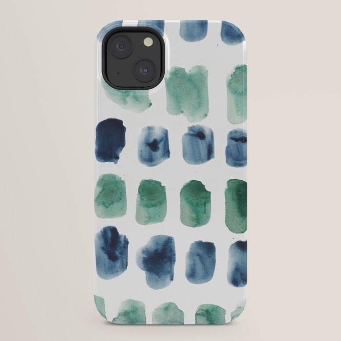 17  Minimalist Art 220419 Abstract Expressionism Watercolor Painting Valourine Design  iPhone Case