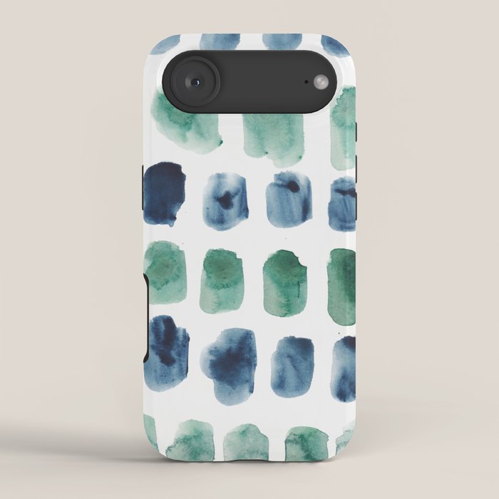 17  Minimalist Art 220419 Abstract Expressionism Watercolor Painting Valourine Design  iPhone Case