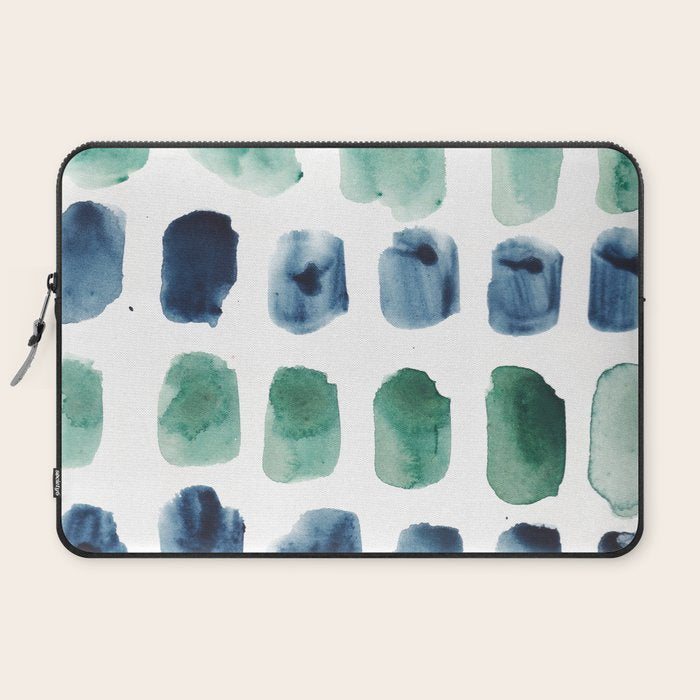 17  Minimalist Art 220419 Abstract Expressionism Watercolor Painting Valourine Design  Laptop Sleeve