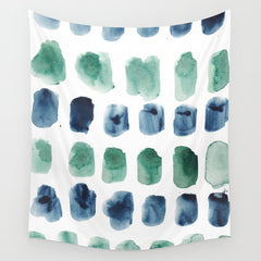 17  Minimalist Art 220419 Abstract Expressionism Watercolor Painting Valourine Design  Wall Tapestry