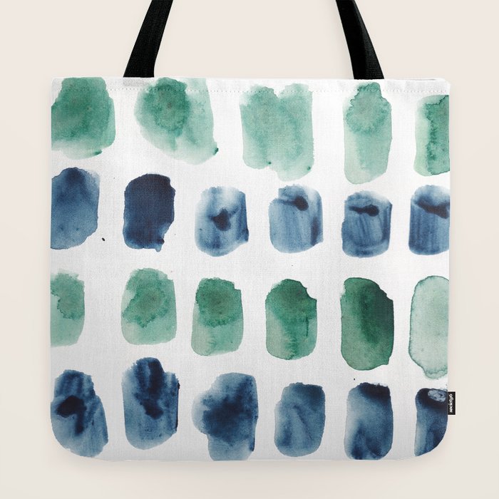17  Minimalist Art 220419 Abstract Expressionism Watercolor Painting Valourine Design  Tote Bag