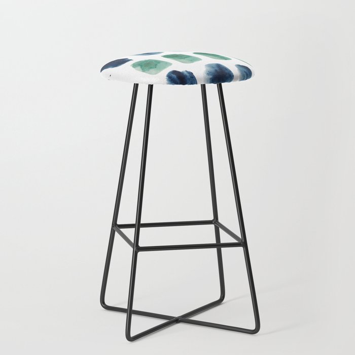 17  Minimalist Art 220419 Abstract Expressionism Watercolor Painting Valourine Design  Stool