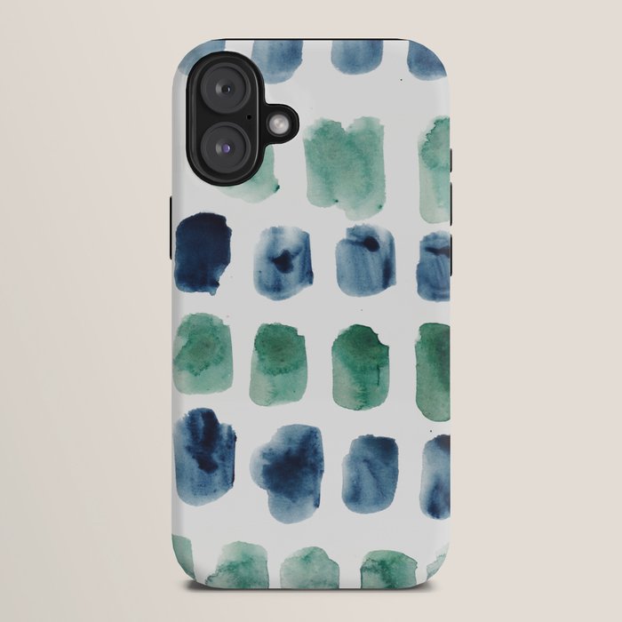 17  Minimalist Art 220419 Abstract Expressionism Watercolor Painting Valourine Design  iPhone Case